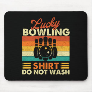 Mousepad Camisa de Boliche Sortuda Não Lavar - Jogador de B