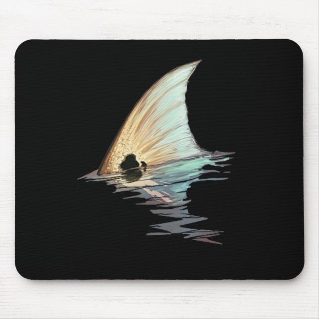 Mousepad Camisa de Cauda de Rubeão Rubeão Cauda de Peixe Ta (Frente)