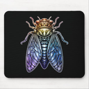 Mousepad Camisa de Cigarra Inseto Grande Ninhada Oriental X