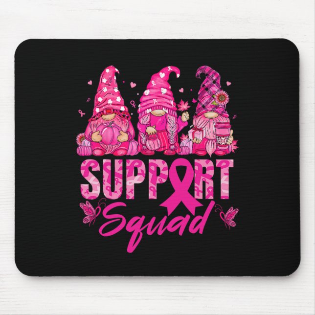 Mousepad Camisa de Conscientização do Câncer para Mulheres  (Frente)