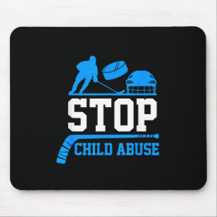 Mousepad Camisa de conscientização para parar a criança Fit