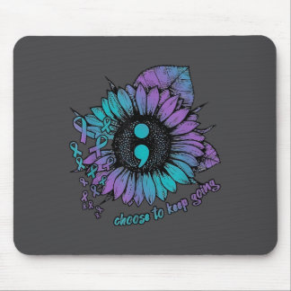Mousepad Camisa de Conscientização sobre Prevenção de Suicí