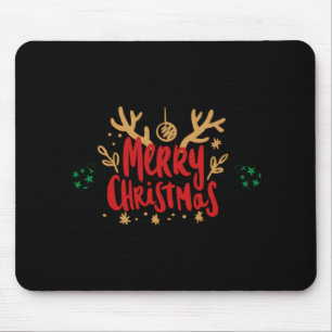 Mousepad Camisa de criança chifres de rena feliz natal