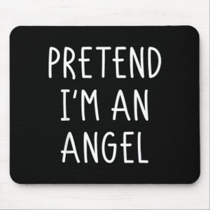 Mousepad Camisa de Halloween Fingir um Anjo