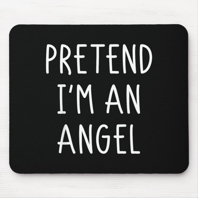 Mousepad Camisa de Halloween Fingir um Anjo (Frente)