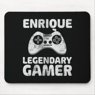 Mousepad Camisa de Jogador Lendário Personalizada Enrique N