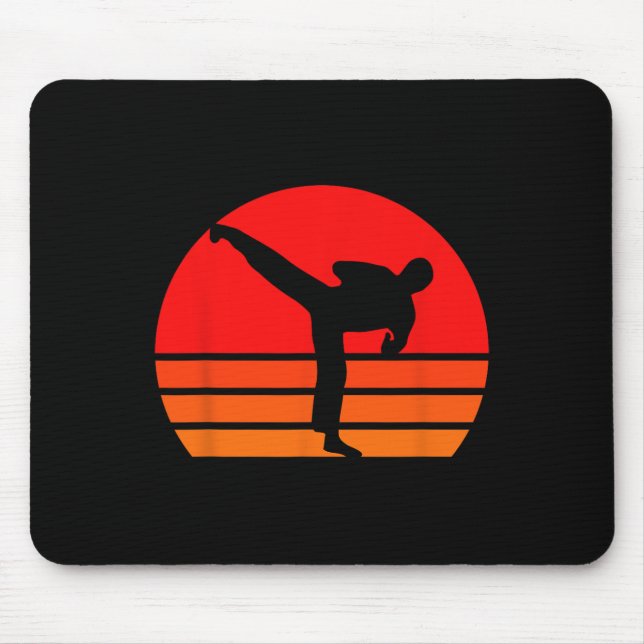 Mousepad Camisa de Karate Preta (Frente)