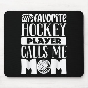 Mousepad Camisa de Mãe de Hóquei em Campo Feminina Amante d