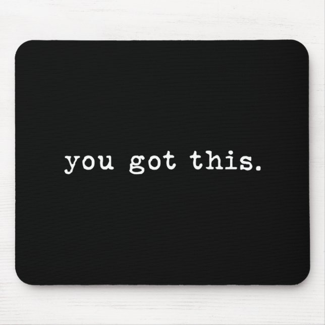 Mousepad Camisa De Professora Do Dia Você Tem Presentes Par (Frente)