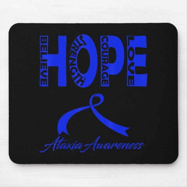Mousepad Camisa de Sensibilização Ataxia8 (Frente)
