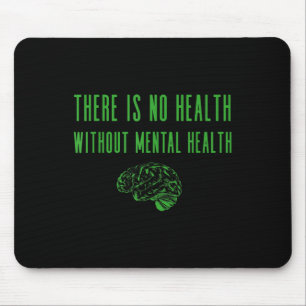Mousepad Camisa De Sensibilização Para A Saúde Mental - Ext