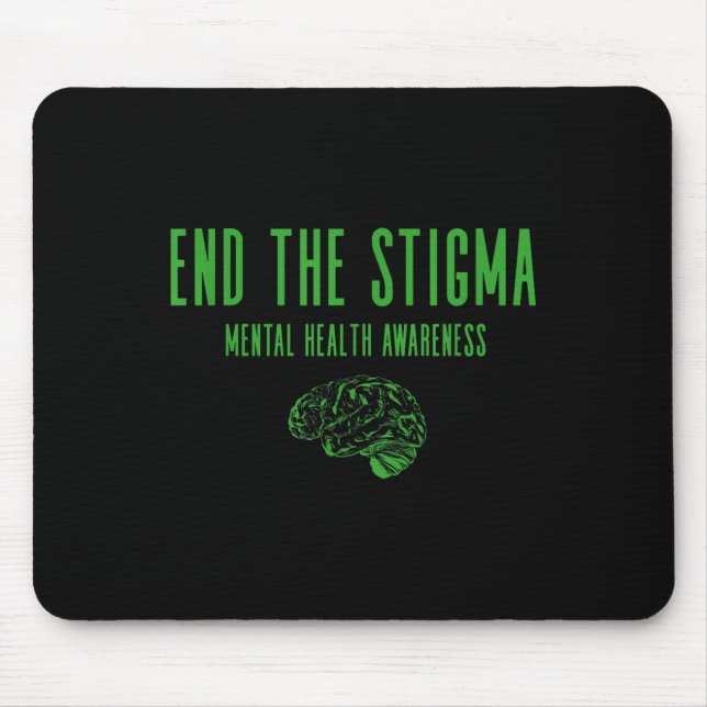 Mousepad Camisa De Sensibilização Para A Saúde Mental - Ext (Frente)