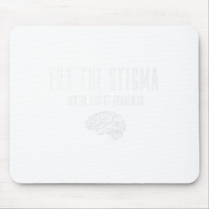 Mousepad Camisa De Sensibilização Para A Saúde Mental - Ext
