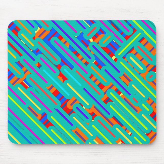 Mousepad Camisa de Vestir com Padrão - Padrões de listras c (Frente)