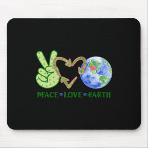 Mousepad Camisa Do Dia Da Terra Professora Do Ambiente Reci