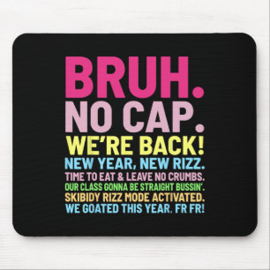 Mousepad Camisa do Primeiro Dia de Aula Professores Meninos