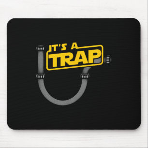 Mousepad Camisa Encanadora Engraçada - É Uma Armadilha