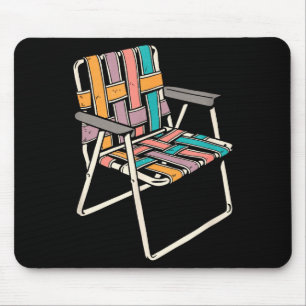 Mousepad Camisa engraçada de cadeira de grama para verão ca