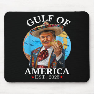 Mousepad Camisa Engraçada Do Golfo Dos Eua América No Leste