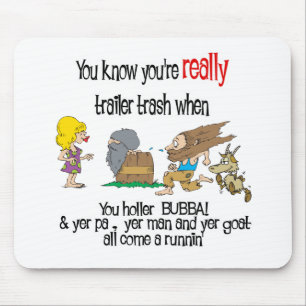 Mousepad Camisa Engraçado do Parque Trailer
