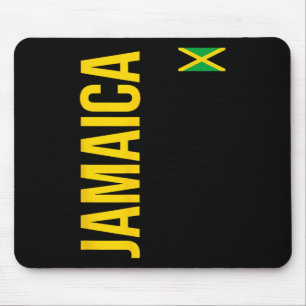 Mousepad Camisa Esportiva de Futebol Jamaicana Bandeira Atl