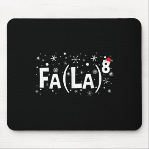 Mousepad Camisa Fa La 8 - Natal do professor de matemática