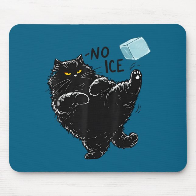 Mousepad Camisa Gato Meme Por Favor Sem Gelo (Frente)