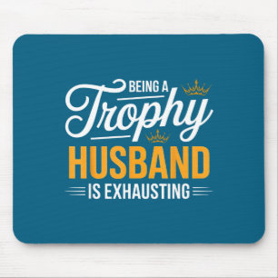 Mousepad Camisa Marido Troféu Futuro Marido Exaustivo