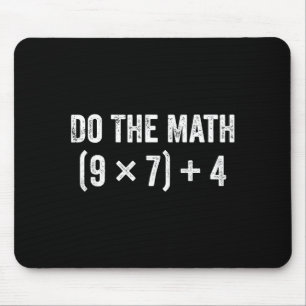 Mousepad Camisa Matemática 67 Meme
