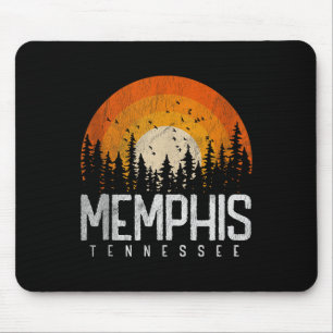 Mousepad Camisa Memphis Tennessee Tn Estilo Retrô Vintage 7