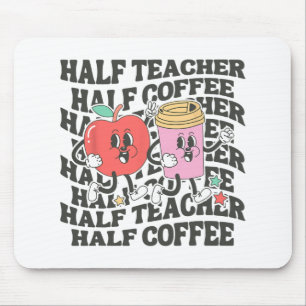 Mousepad Camisa Mulheres Metade Professora Meia Café De Vol