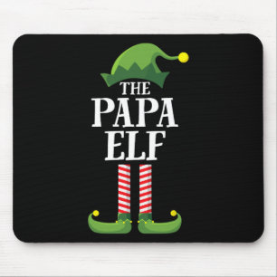 Mousepad Camisa Papa Elf Combinando Grupo Familiar Avô Pai 