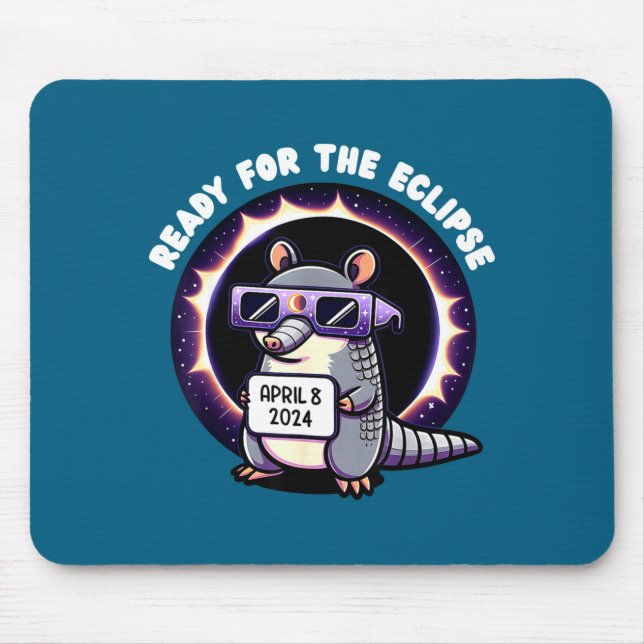 Mousepad Camisa Pronta Eclipse Solar Total Tatu (Frente)