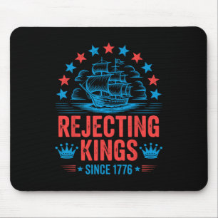 Mousepad Camisa Que Rejeita Reis Patrioti Nos Estados Unido