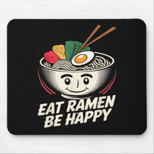 Mousepad Camisa Ramen Kawaii Estilo Divertido Gráfico Anime