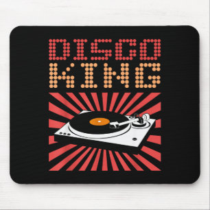 Mousepad Camisa Tema Disco Disco King 70s Vintage Retro Te