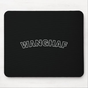 Mousepad Camisa Wanghaf Wanghaf Engraçada Tenda Gráfica Tee