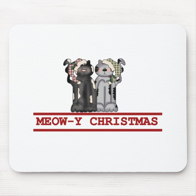 Mousepad Camisas de Natal e presentes (Frente)