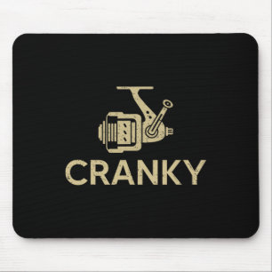 Mousepad Camisas De Pesca Cranky Vintage Pais Pais Da