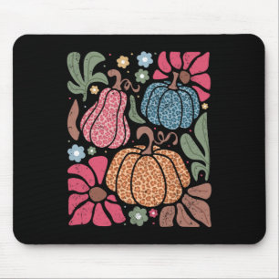Mousepad Camisas De Queda Mulheres Vintage Pumpkin Autumn G