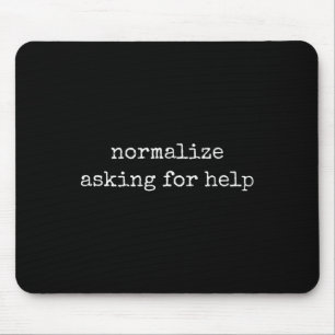 Mousepad Camisas De Sensibilização Para A Saúde Mental Norm