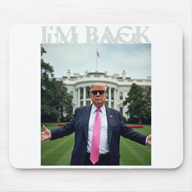 Mousepad Camisas De Trump Para Homens 2025 (Frente)