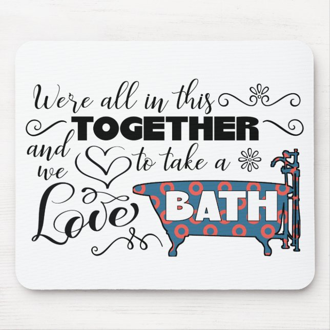 Mousepad Camisas e acessórios do Phish Bathtub Gin (Frente)