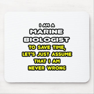 Mousepad Camisas e Presentes da Funny Marine Biologist