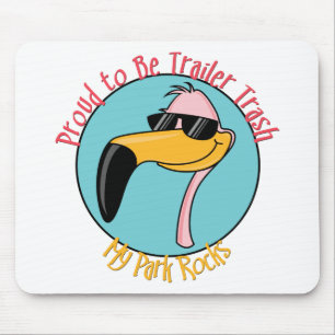 Mousepad Camisas e presentes no Parque Trailer Funny