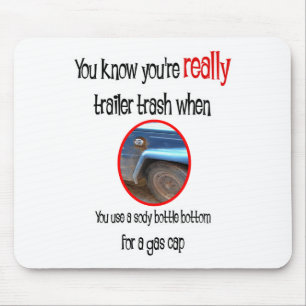 Mousepad Camisas e presentes no Parque Trailer Funny