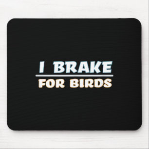Mousepad Camisas engraçadas de bicicleta para homens Freia