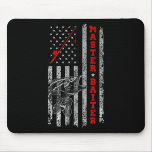 Mousepad Camisas Engraçadas de Pesca para Homens Master Ite