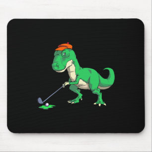 Mousepad Camisas engraçadas de presentes de golfe de dinoss