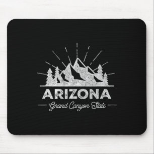 Mousepad Camiseta Arizona Vintage Camisa de Caminhada Retro